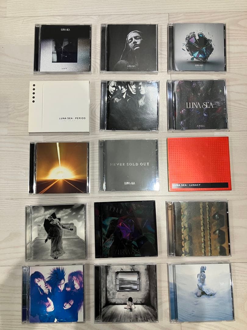 LUNA SEA ルナシー CD アルバム 15枚セット