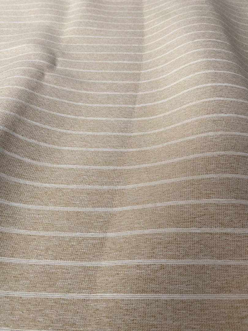 ニトリ　オーダーカーテン2枚セット ストライプ柄カーテン