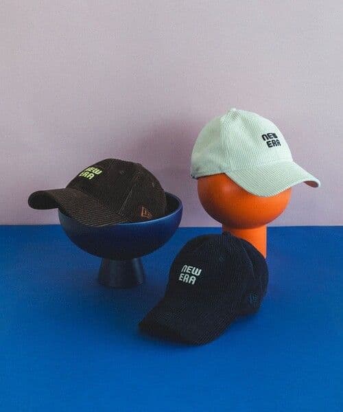 【別注】NEW ERA / 920CD コーデュロイ キャップ ネイビー