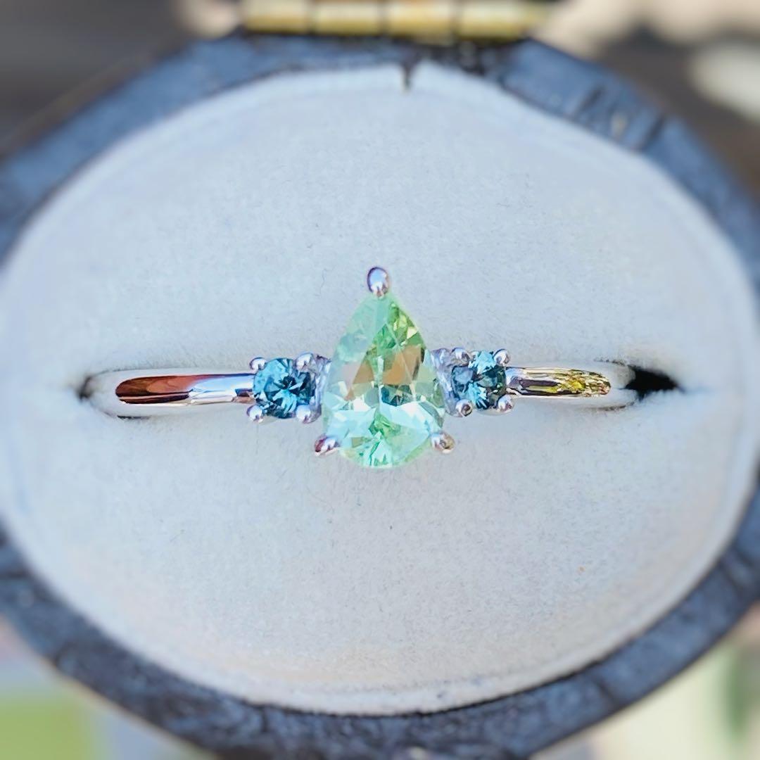 天然石　ミントガーネット