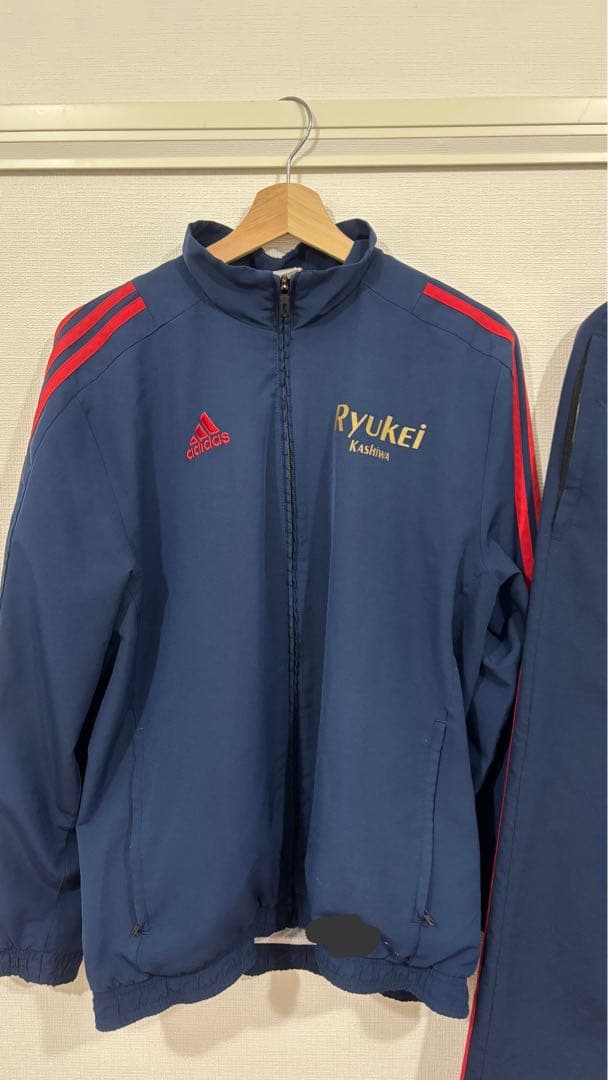 流経大柏　サッカー　adidas ジャージ