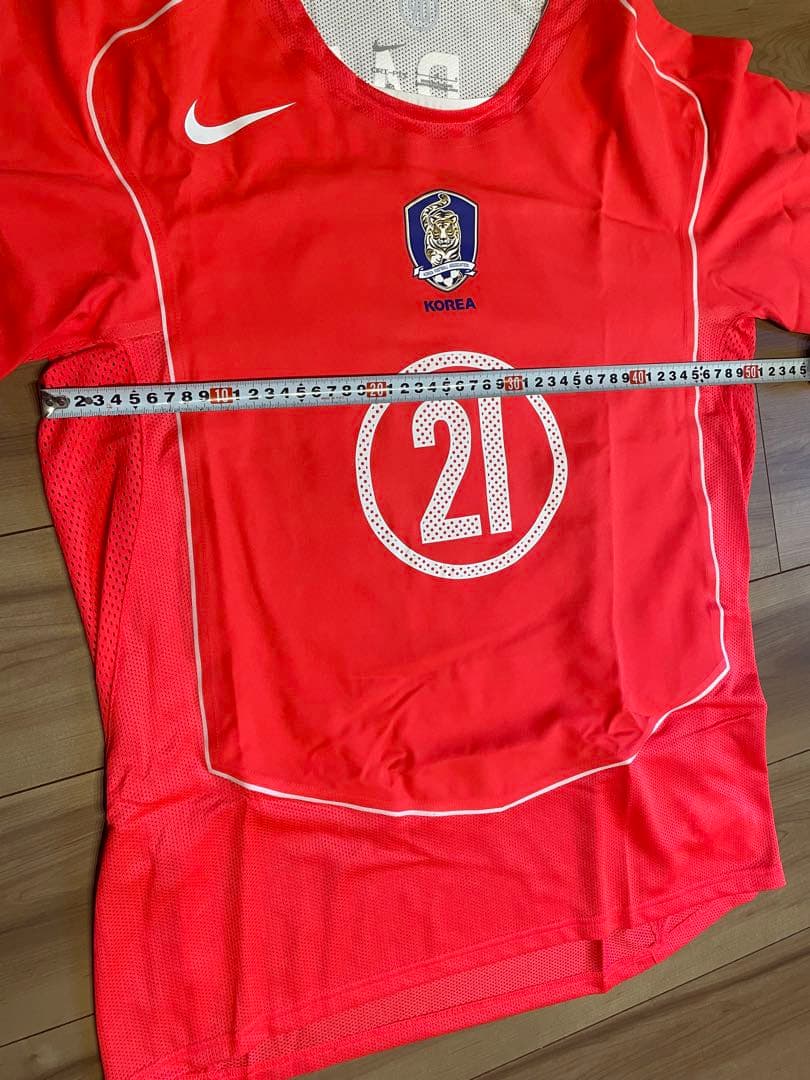 2004韓国代表ユニフォーム　リイシュー ジャージー #21 パク・チソン朴智星