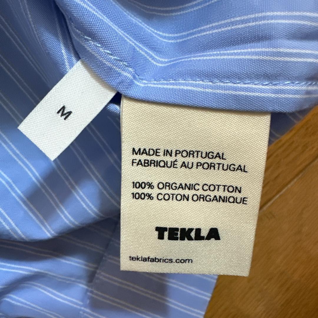 TEKLA　タグ付き　パジャマシャツ