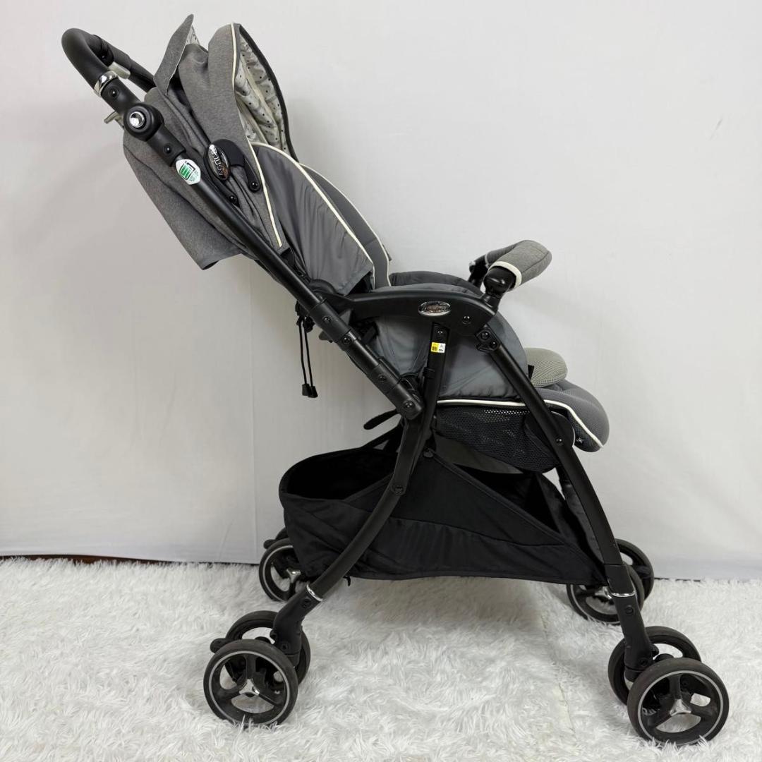 【美品】Aprica アップリカ ラクーナビッテ クッション グレー 98-11