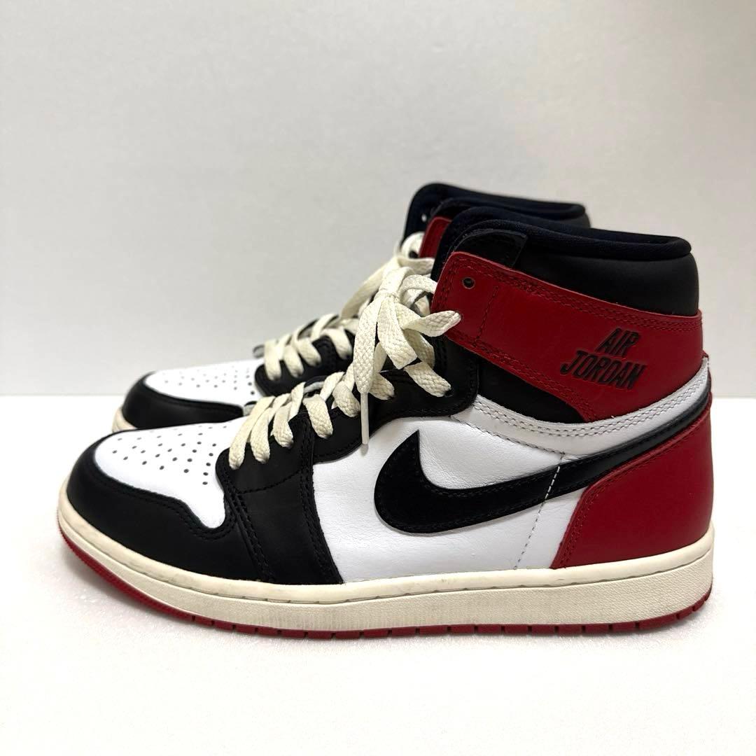 【美品】Nike Air Jordan 1 highジョーダンblack toe