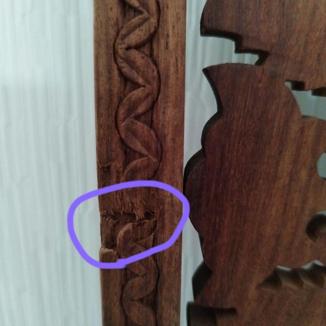 アンティーク　ケーキスタンド　木製