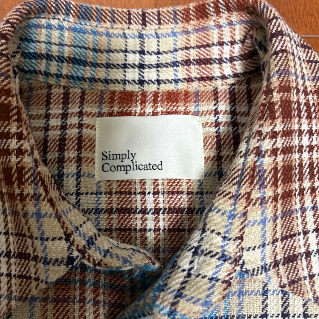 Y*A様 FLANNEL CHECK OVER SHIRT サイズ2