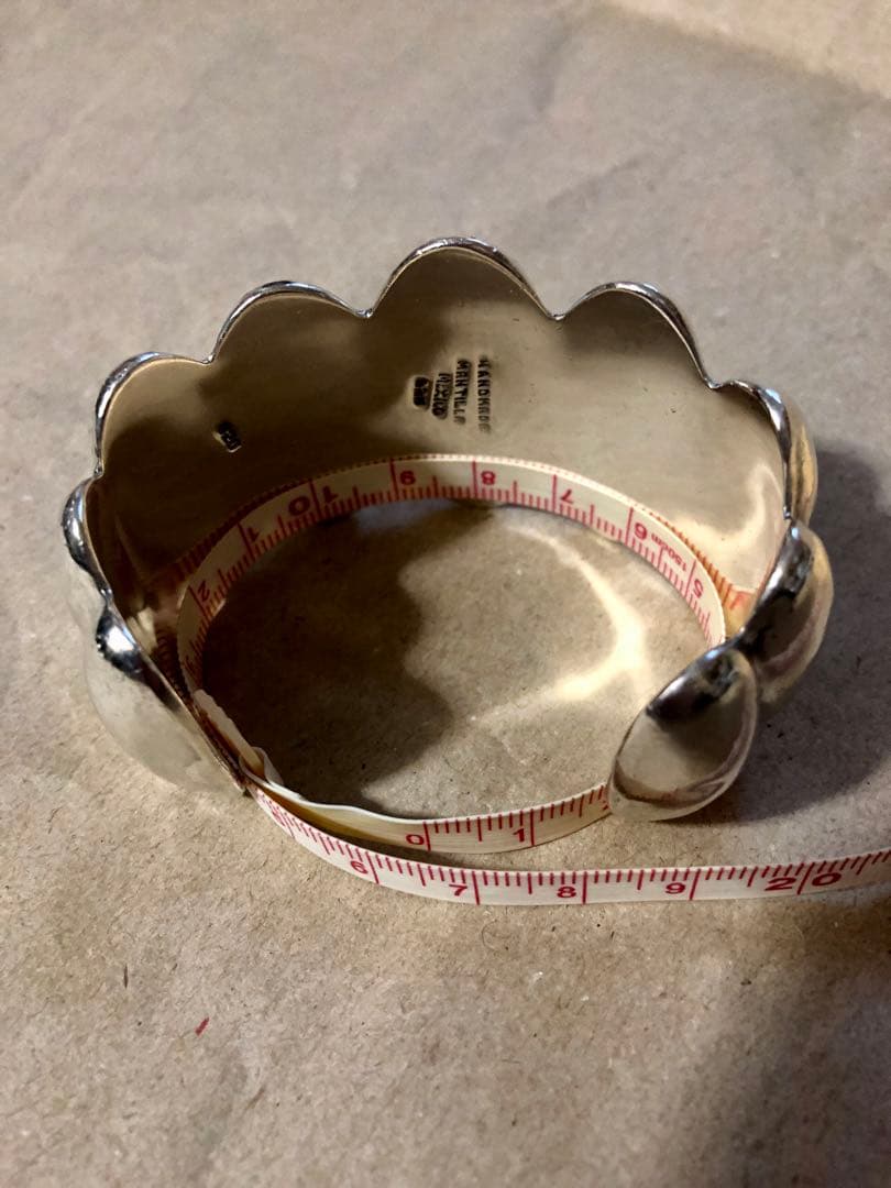 メキシコ製 vintage 925 シルバーバングル taxco