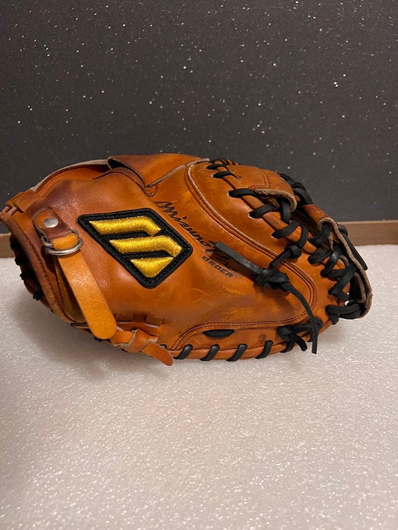 ★希少★ミズノ ミズノプロ オーダー品 ビックM 硬式用 キャッチャーミット