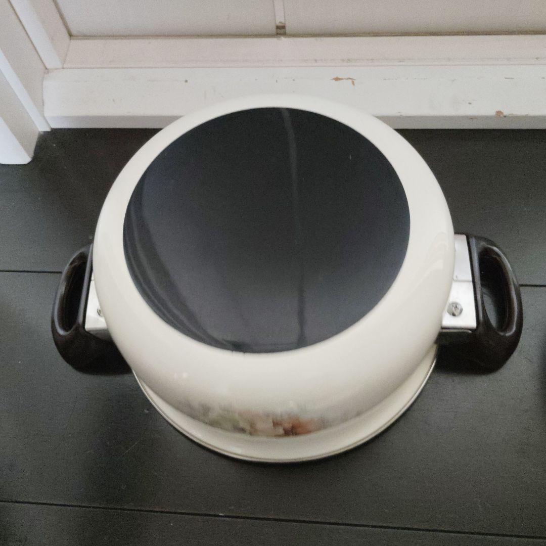 ハイランドホーローウェア　鍋セット 18cm 20cm