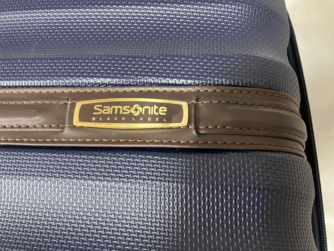 か*ん様 Samsonite ゴールド×ネイビー 高級キャリーケース 機内持ち込