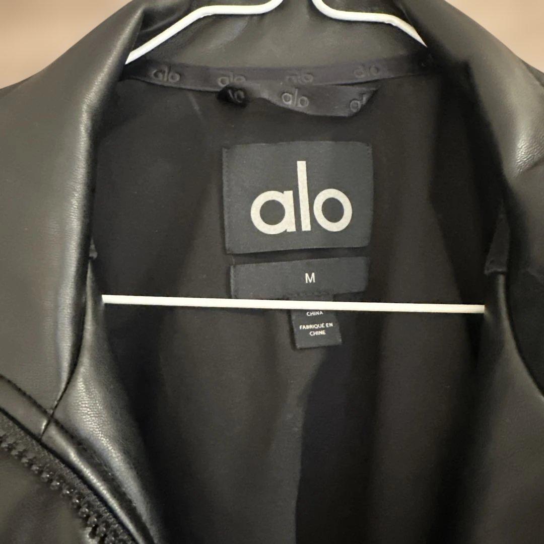 alo Faux Leather Power Hour ジャケット