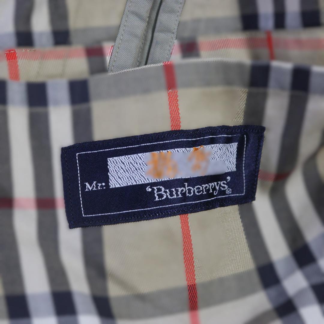 ◆Burberrys トレンチコート ベージュ系 裏地チェック