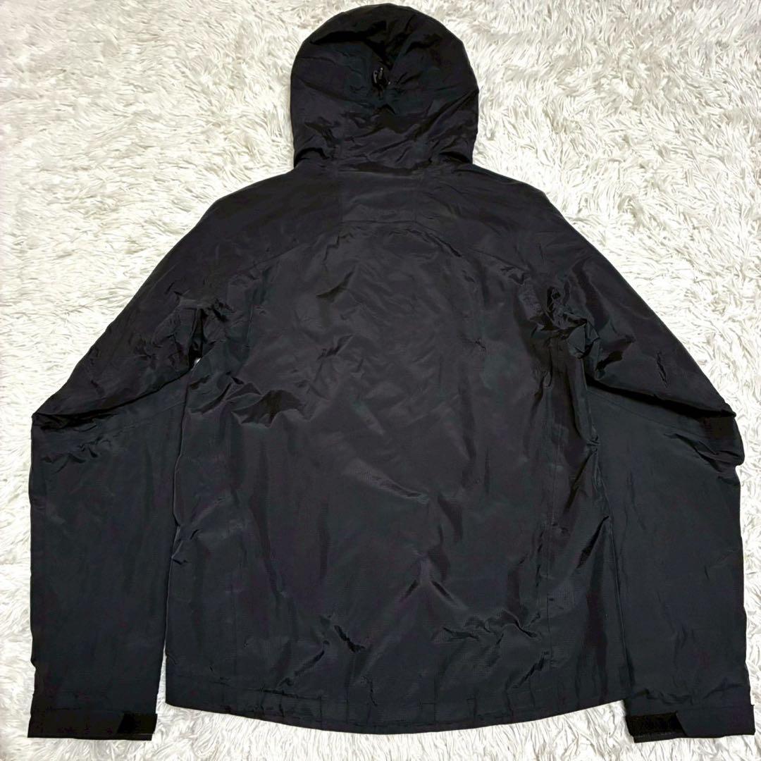 美品⭐️patagonia トレントシェルジャケット h2no プリマロフト　黒