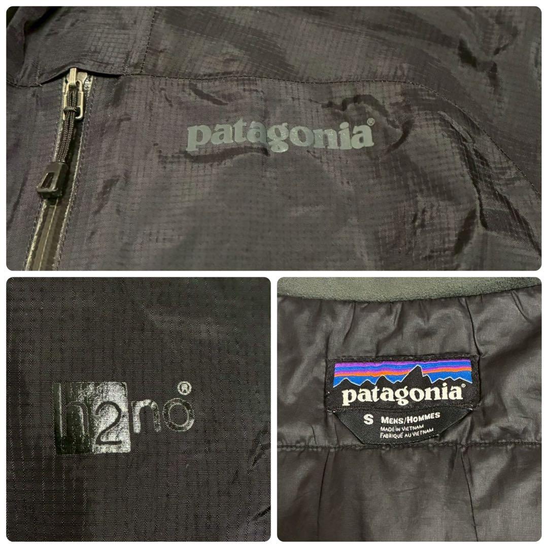 美品⭐️patagonia トレントシェルジャケット h2no プリマロフト　黒