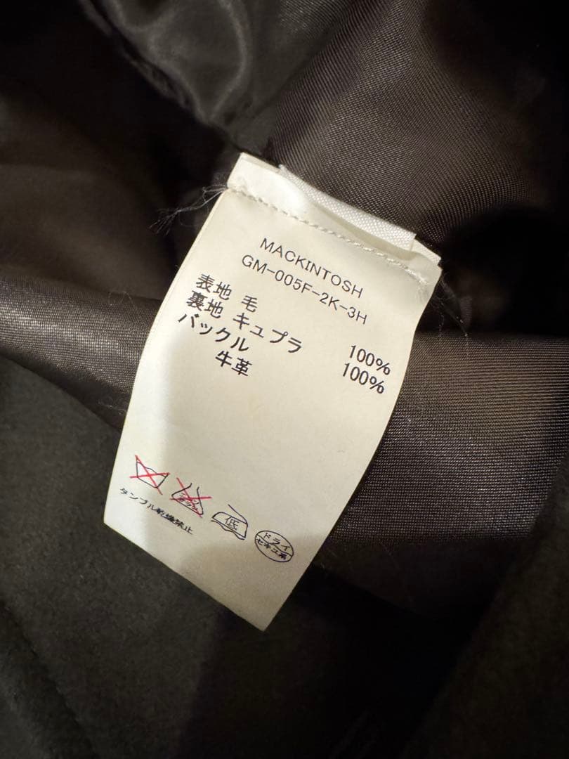 MACKINTOSH フェトラー ショートトレンチコート 36 オリーブ