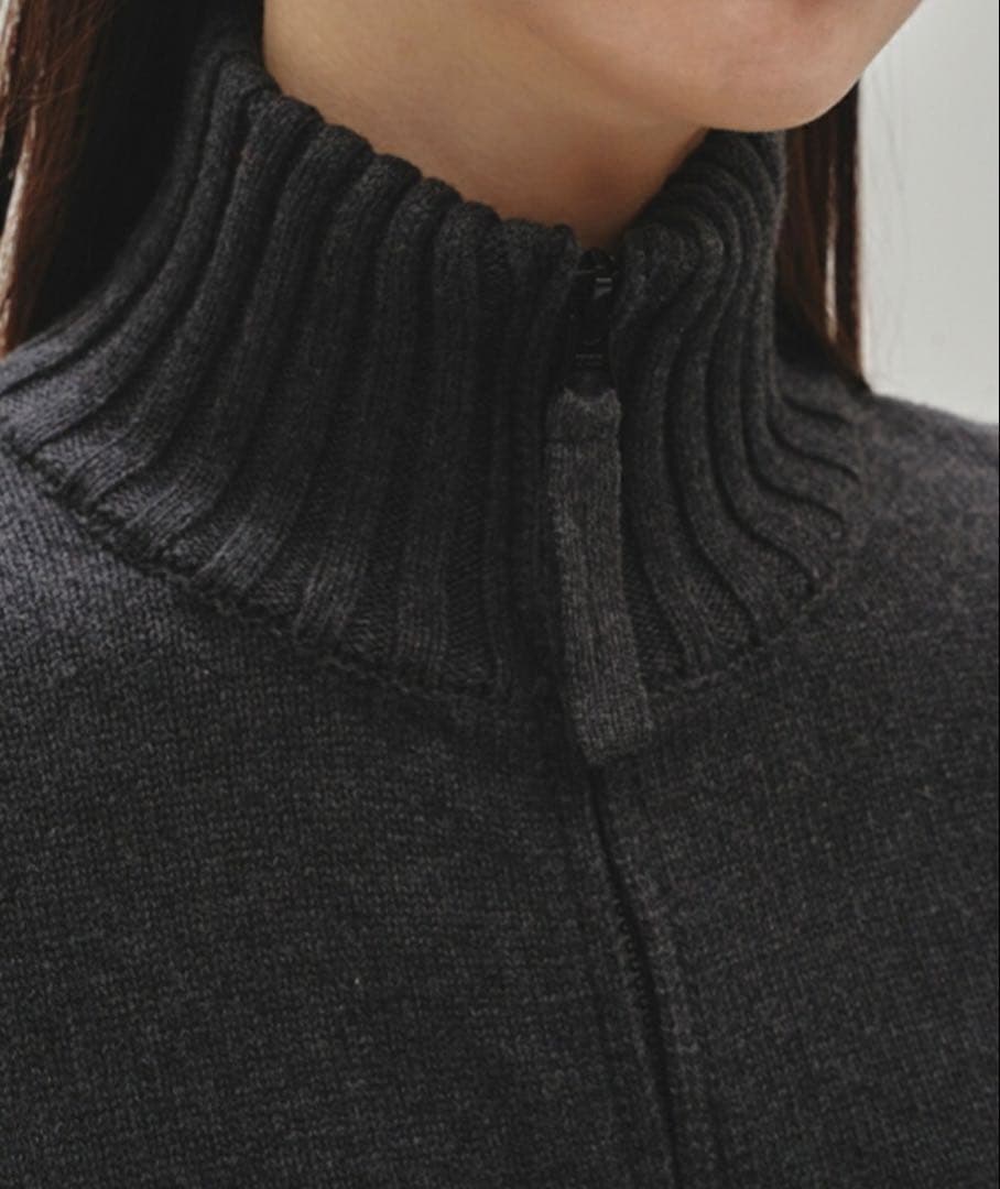 トップス Compact Zip Knit todayful