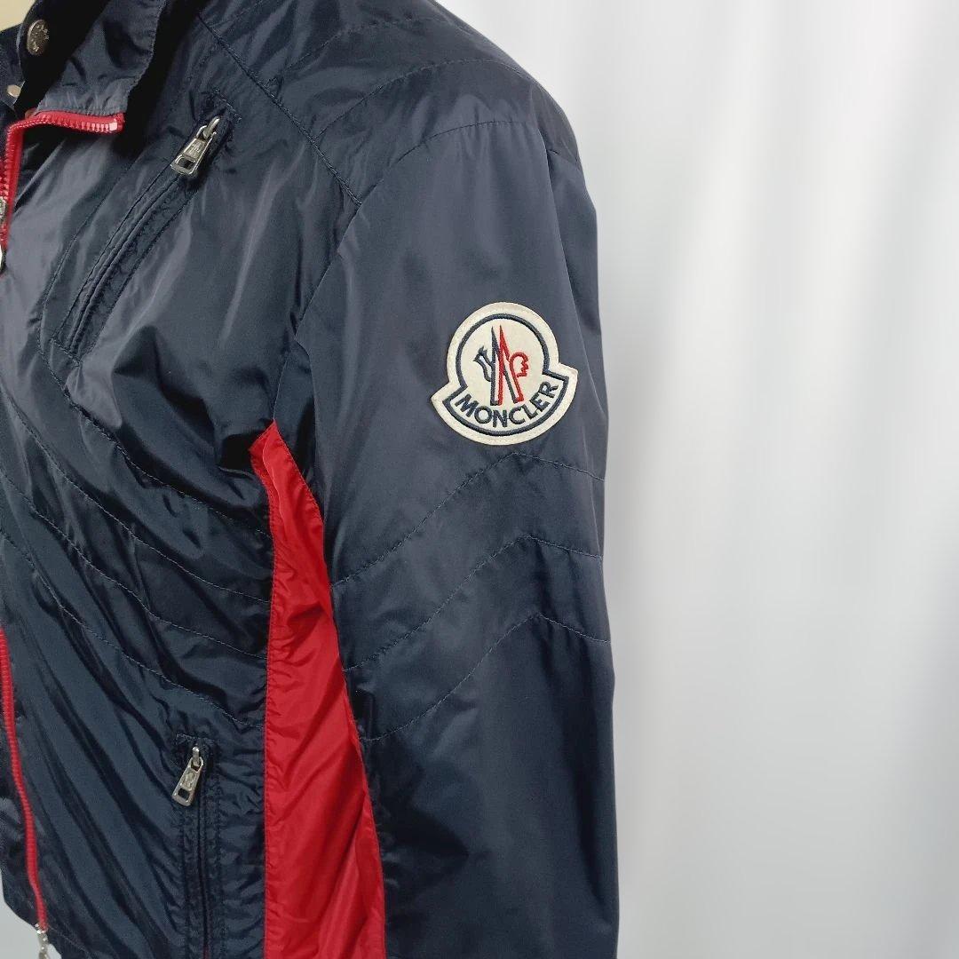 MONCLER　ネイビー/レッド カジュアルジャケット　防寒　サイズ2