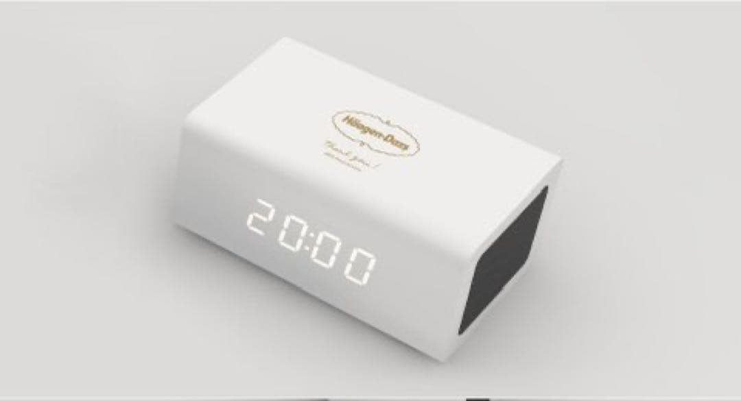 【新品未使用未開封】ハーゲンダッツ オリジナル多機能クロック 40周年