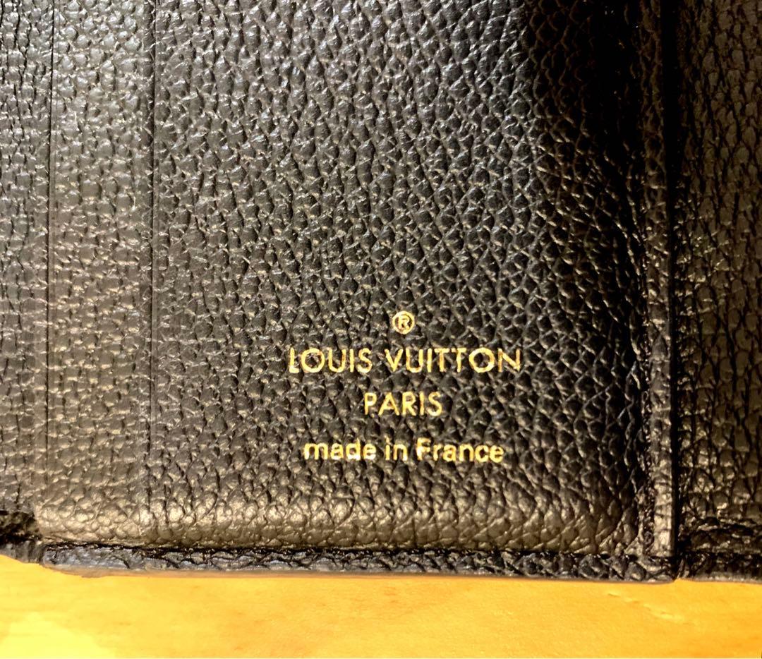ルイ・ヴィトン ケース 黒 レザー Made in France
