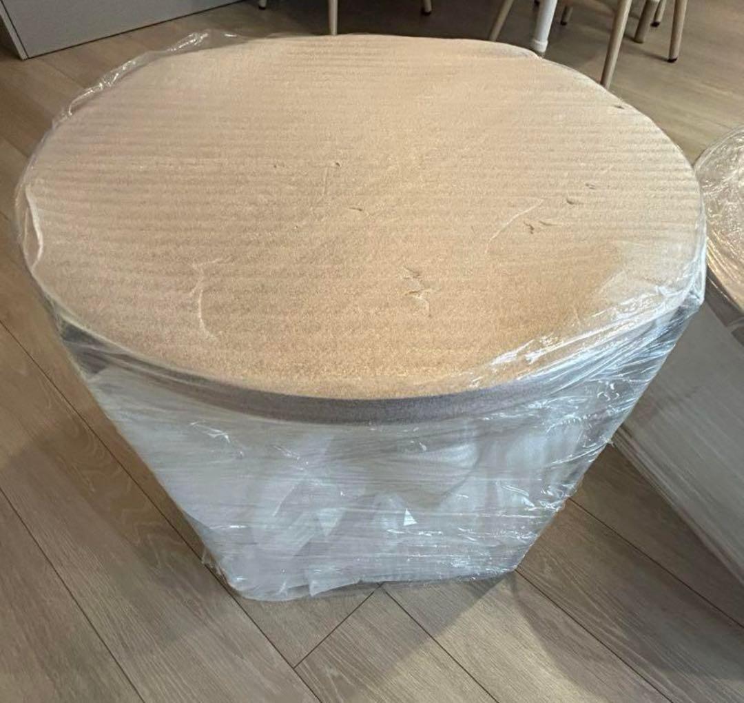 【新品未使用】テーブル 2個セット　円形　コーヒーテーブル
