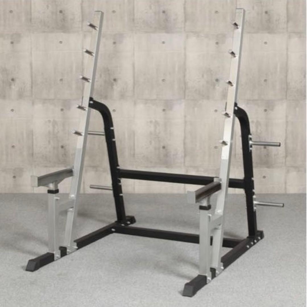 梅しゃん　IROTEC パワースクワットラック①