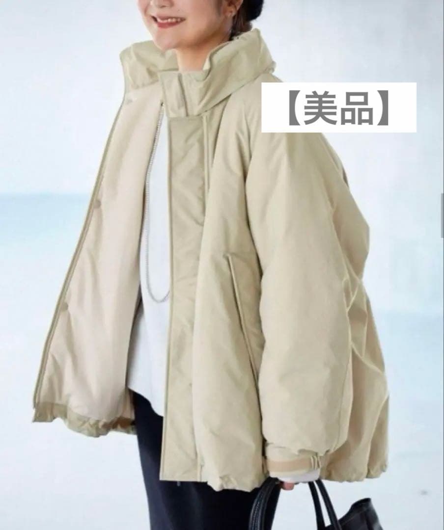 SLOBEIENA ウォッシャブル中綿モンスターパーカーブルゾン38※最終値下げ