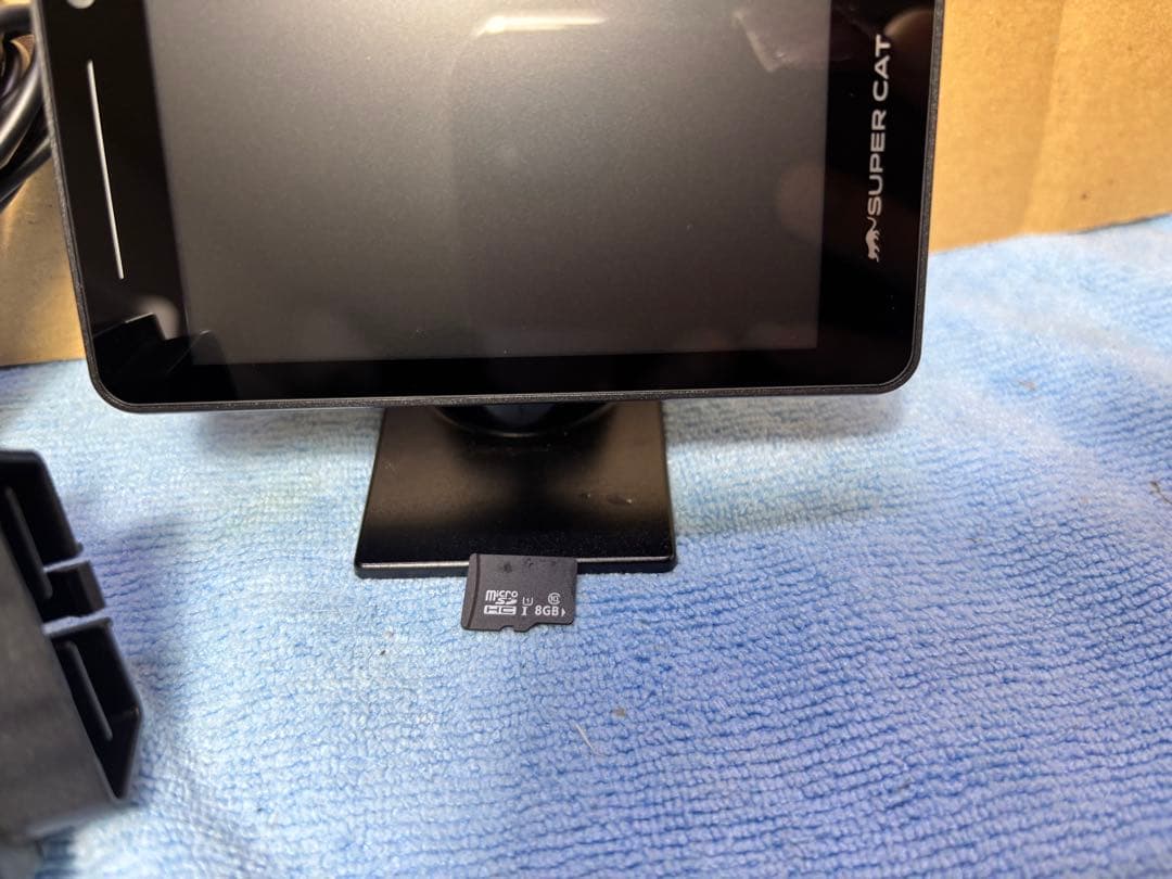 送料無料ユピテルスーパキャット GPSレーダー探知機Z1000　オービスデータ