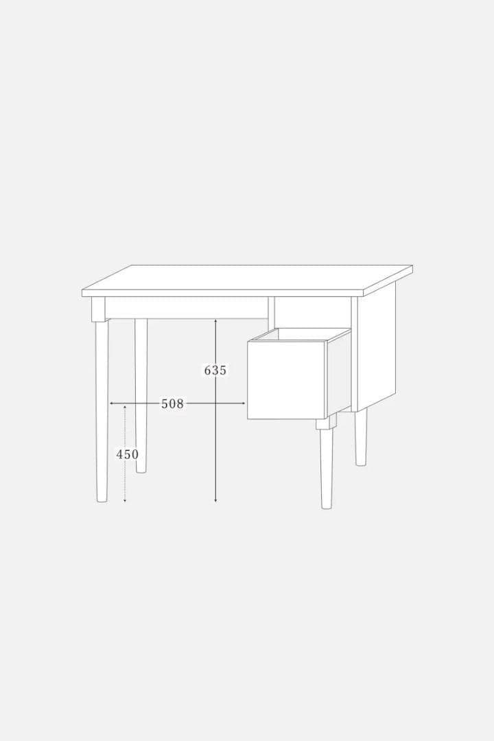 【美品】モモナチュラル　コモ　ドレッサー　デスク　※デスクのみ　セット販売