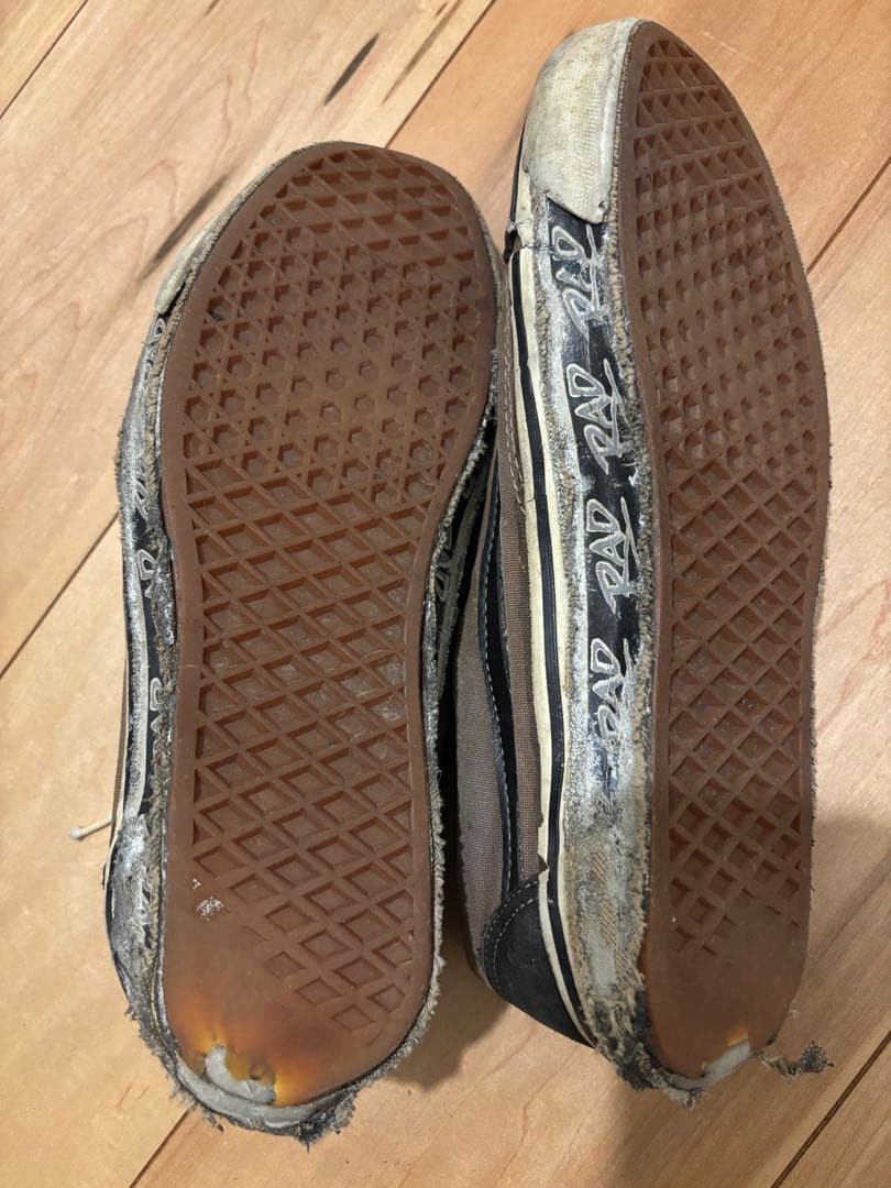 90s USA製 VANS オールドスクール RAD ブラック×グレースウェード