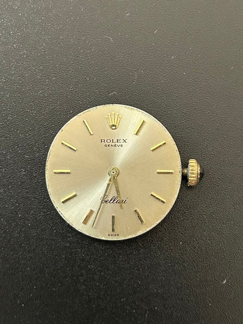 rolex 3810 cellini cal.1600 社外リューズ k18