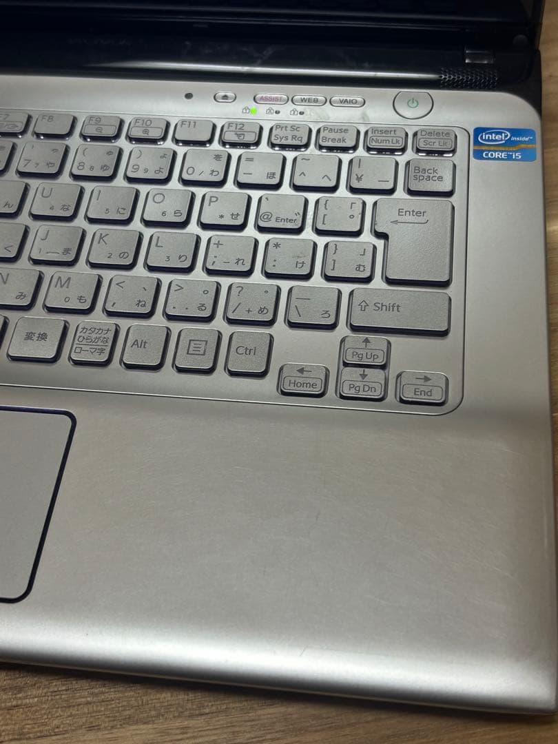 美品 VAIO バッテリー残94% ノートPC 14インチCore i5