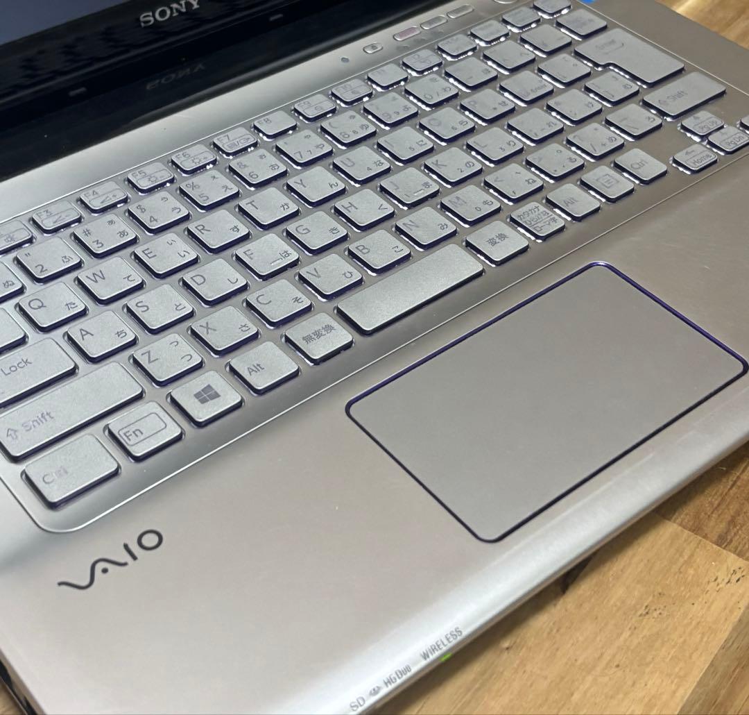 美品 VAIO バッテリー残94% ノートPC 14インチCore i5