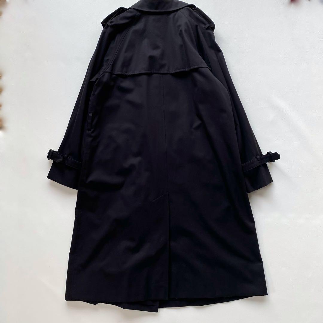 大きいサイズ46　マッキントッシュロンドン　ライナー付　トレンチコート　ロング丈