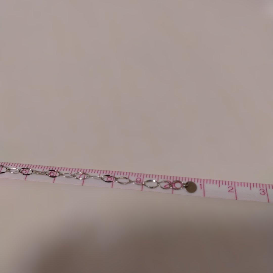 プラチナ リングブレスレット
