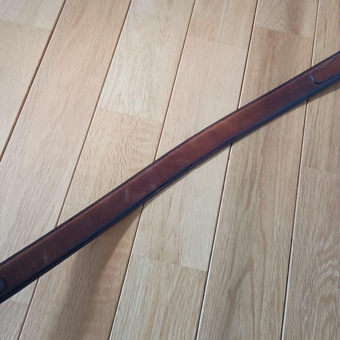 34 85 　コードバン　茶　k.t.lewiston バーニーズニューヨーク