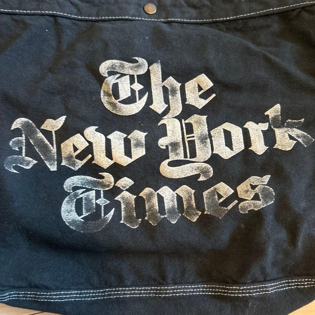 vintage ニュースペーパーバッグThe New York Times