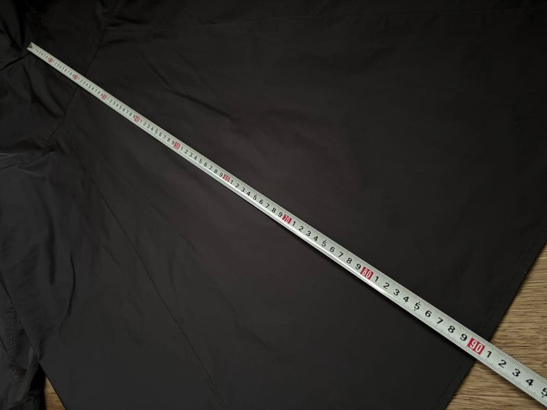 ENFÖLD フード付きオーバーサイズ　スプリングコート　36 ネイビー