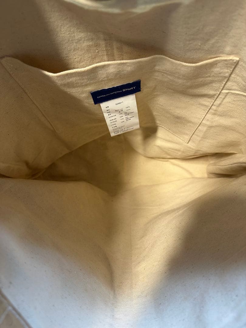COMME des GARÇONS SHIRT トートバッグ