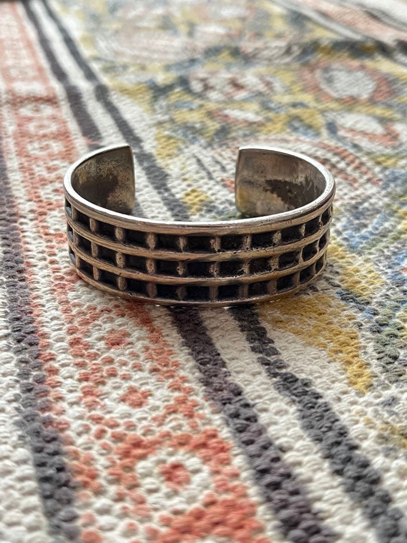 アクセサリー vintage unknown silver bangle