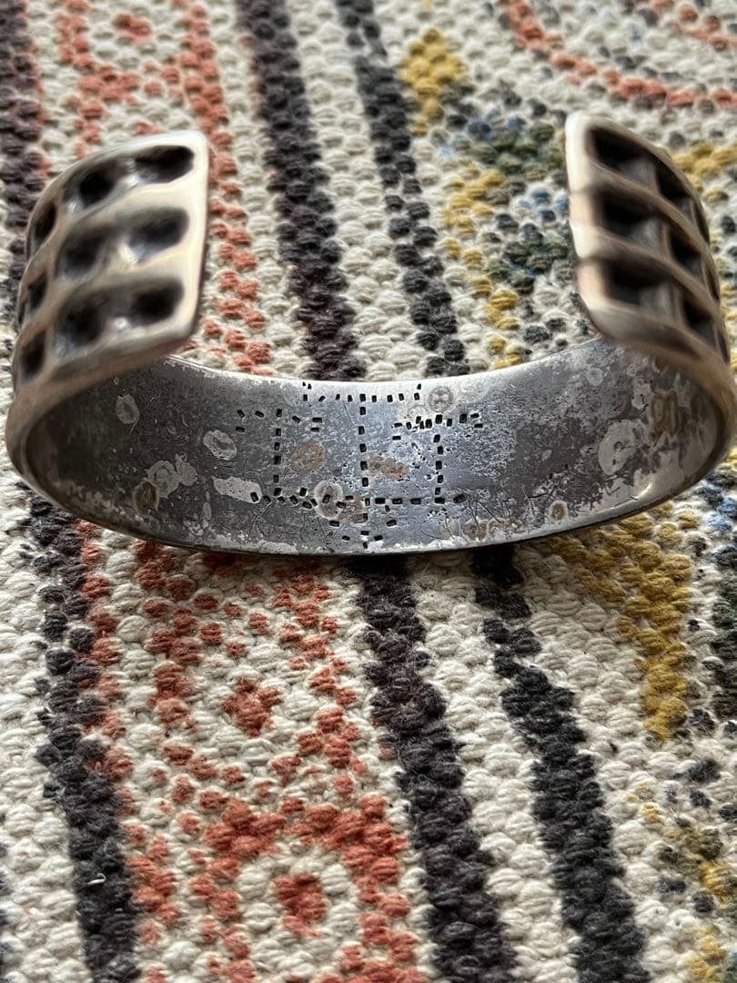 アクセサリー vintage unknown silver bangle