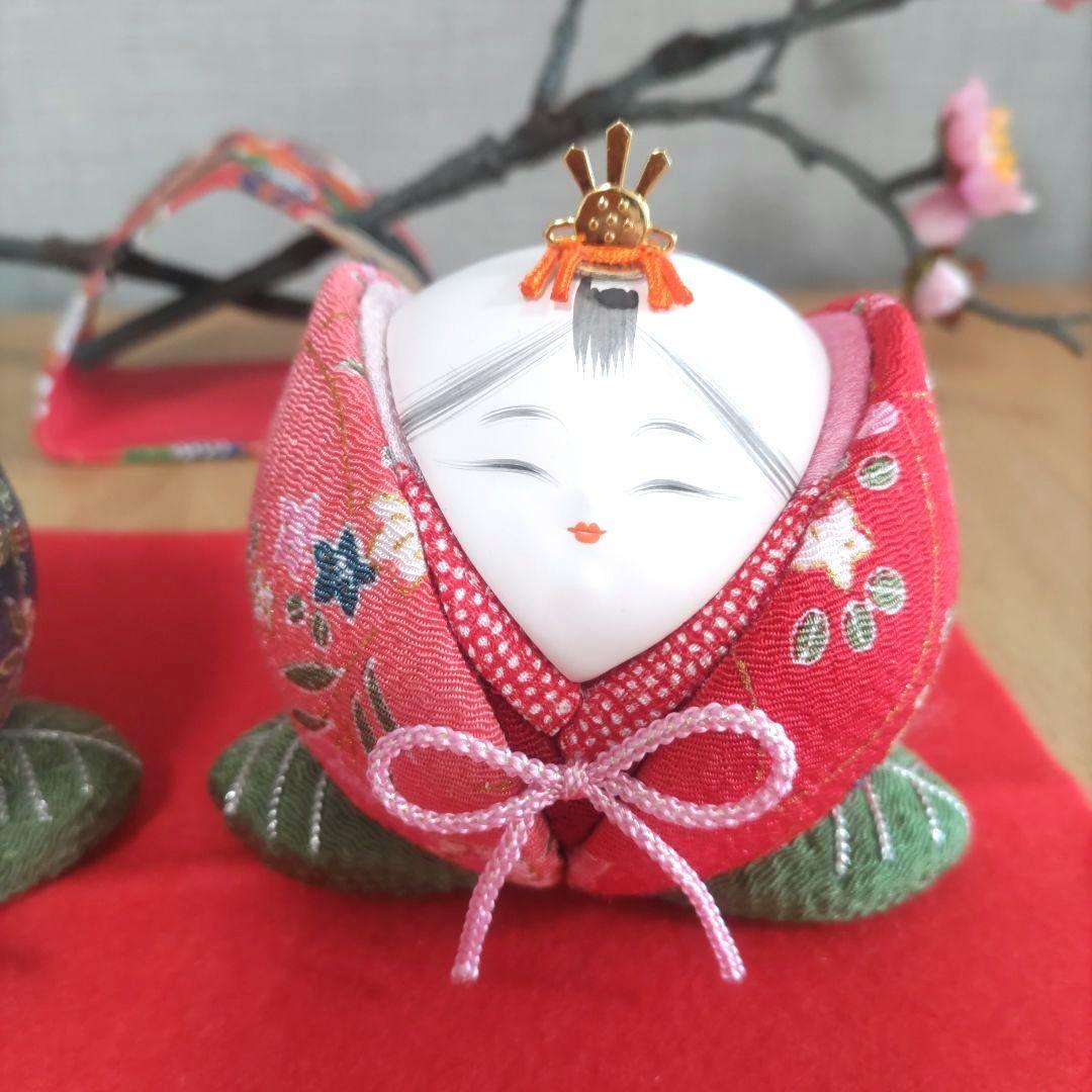 木目込人形❀ひな祭り❀ ひな人形 2体セット