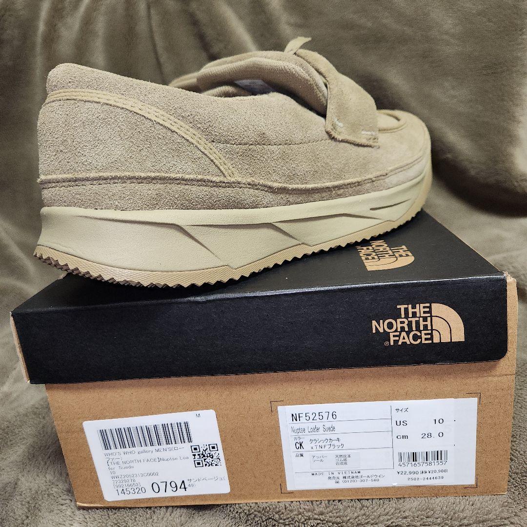 THE NORTH FACE ヌプシローファー　スエードベージュ