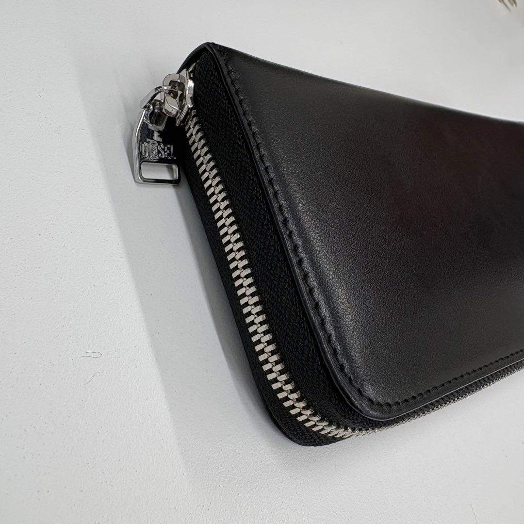 DIESEL ブラック 長財布　ディーゼル