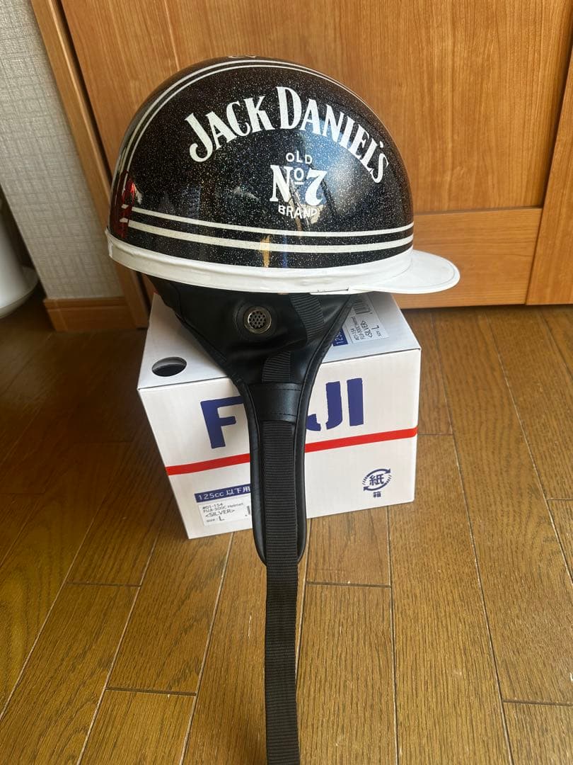 Jack Daniel's コルク半　ラメ入りオリジナル塗装！