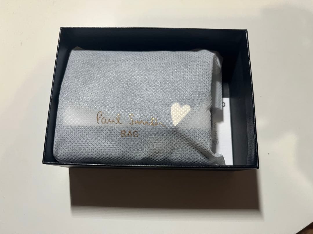 ゆ*み様 Paul Smith ラブレター がま口 3つ折り ブラック