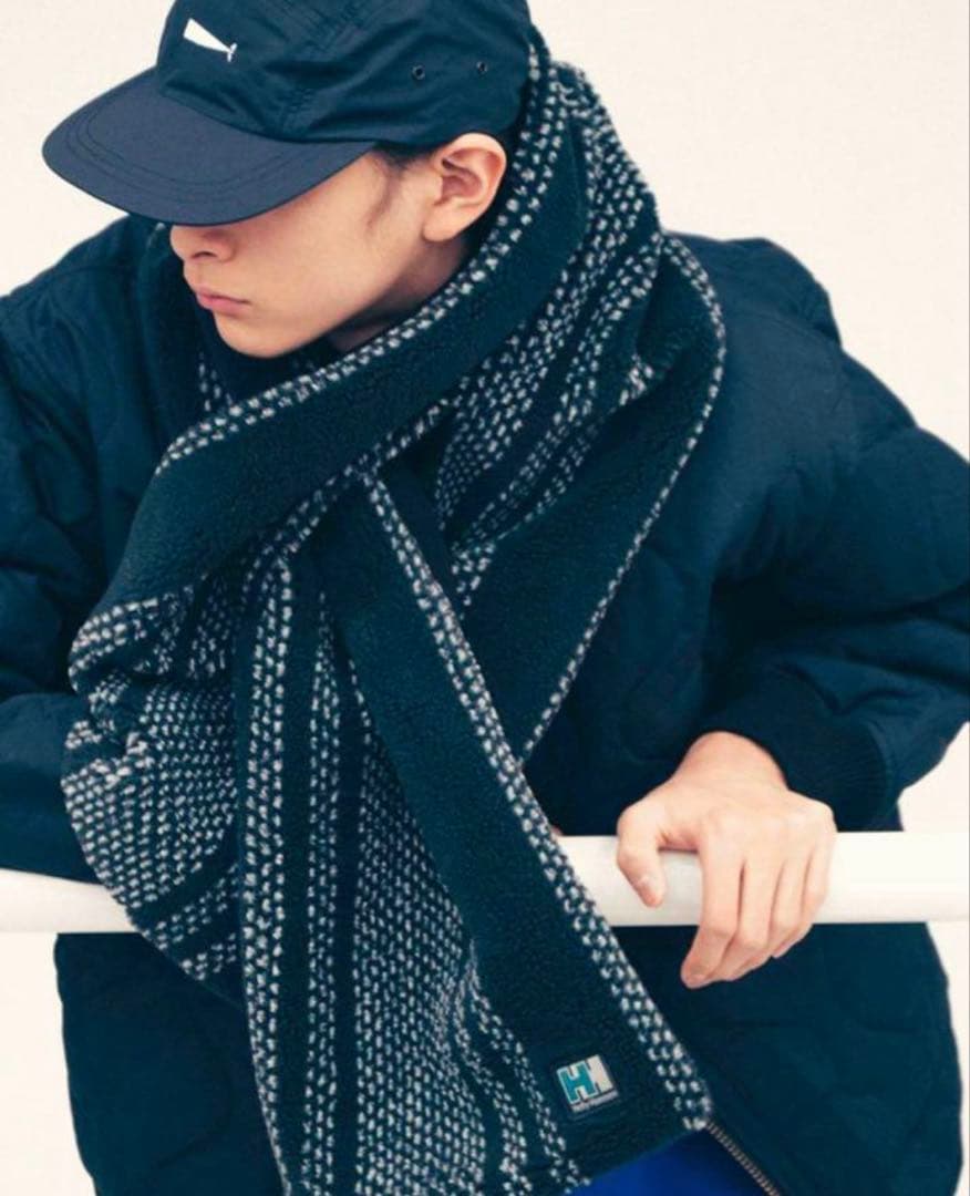 DESCENDANT× Helly-Hansen フリースマフラー