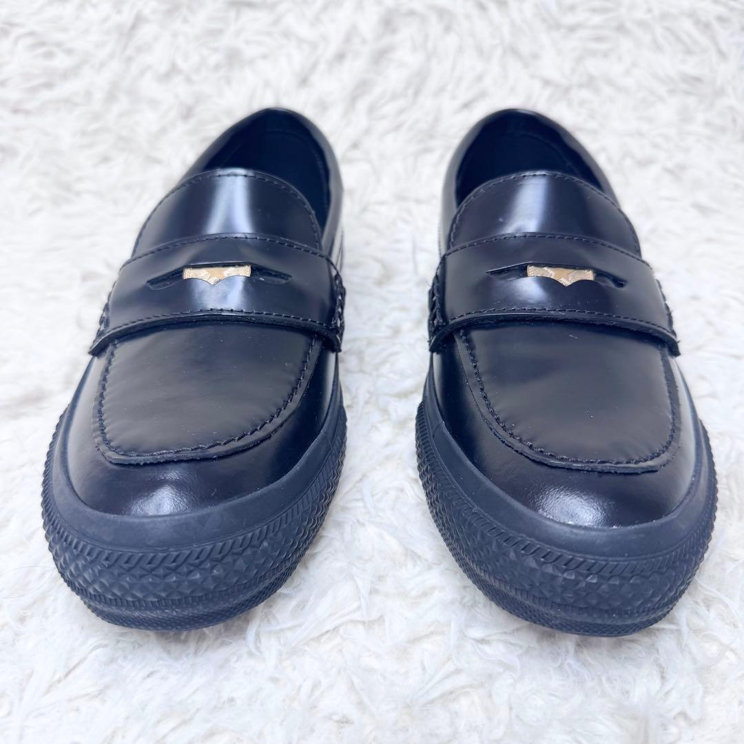 【新品未使用】コンバース オールスター ローファー 24.5 ブラック