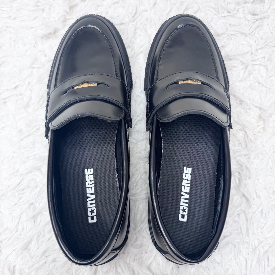 【新品未使用】コンバース オールスター ローファー 24.5 ブラック