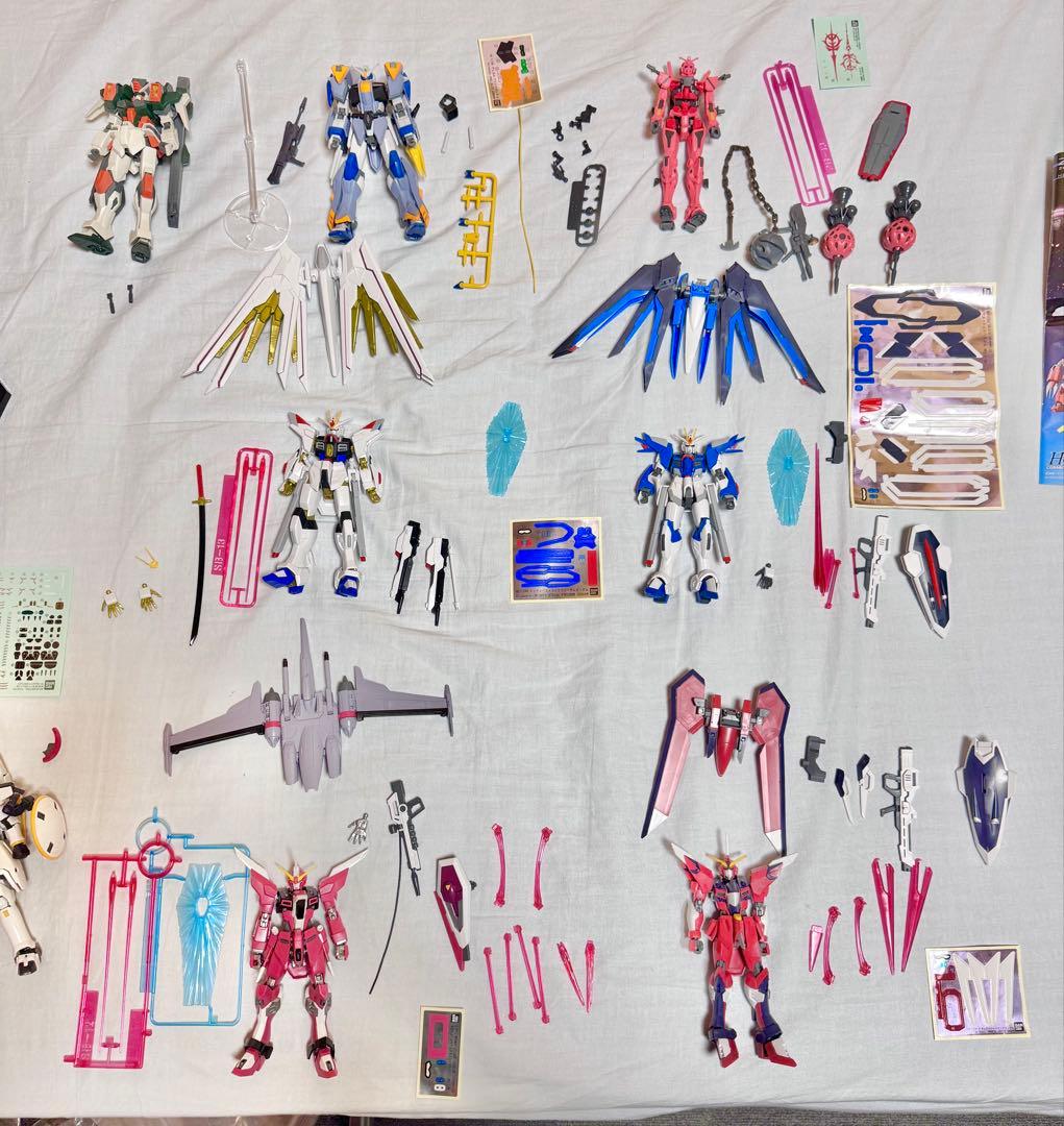 y*u様 バンダイ　HG ガンプラ　14体セット　未塗装　訳あり